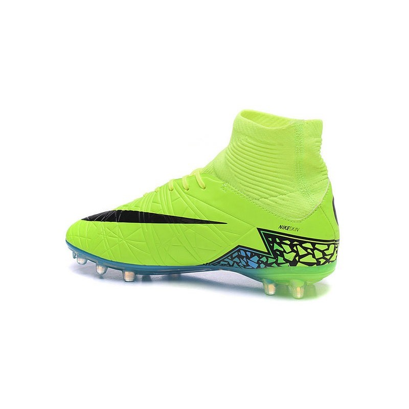 crampon nike vert fluo
